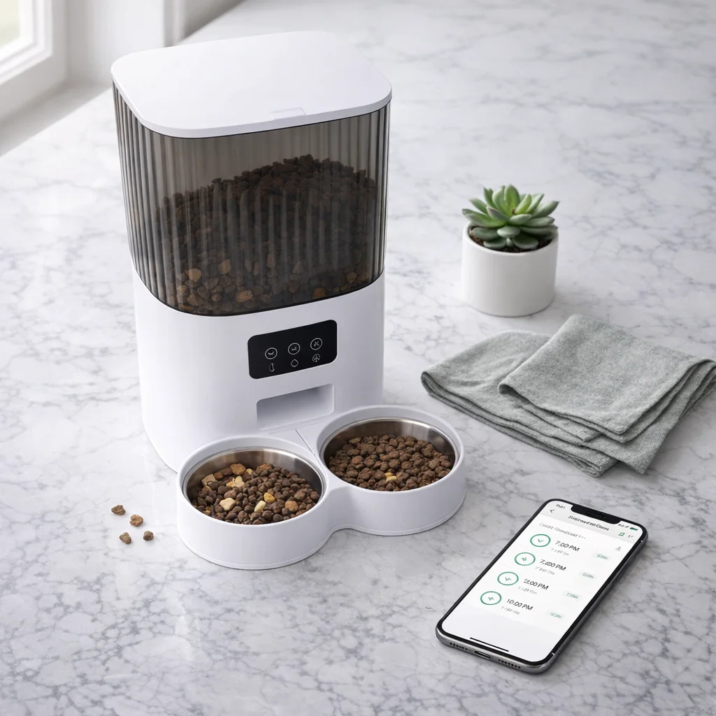 Smart cat feeder wifi scheduling complete buyer guide 2024